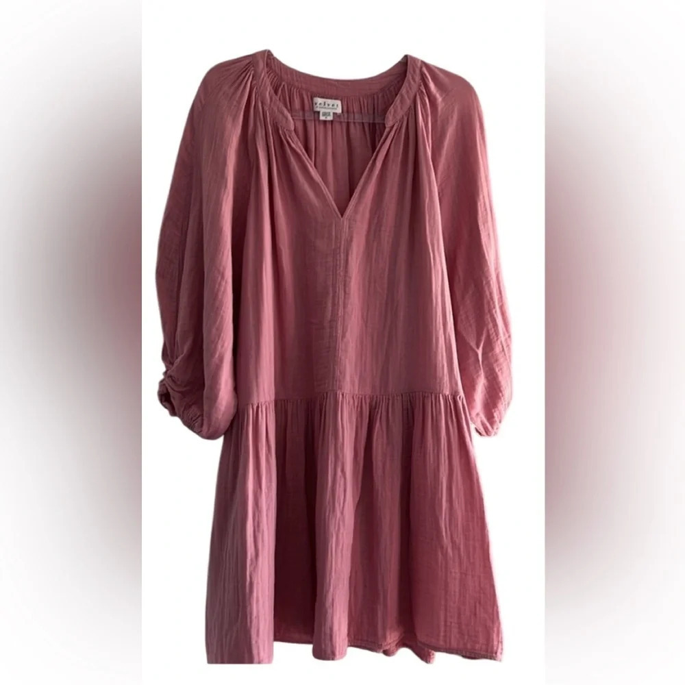 Velvet Nica Cotton Dress Flowy great for coverup or dinner - Picture 2 of 5